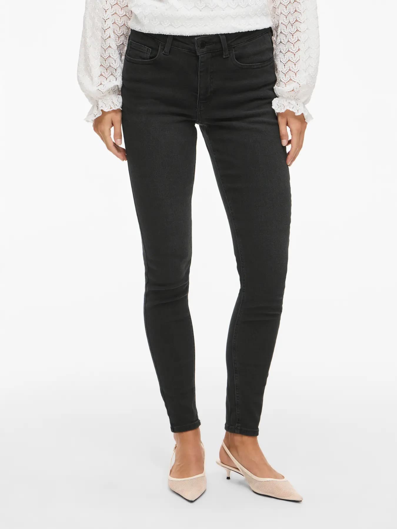 Vila Clothes Jeans Donna - Vila Clothes