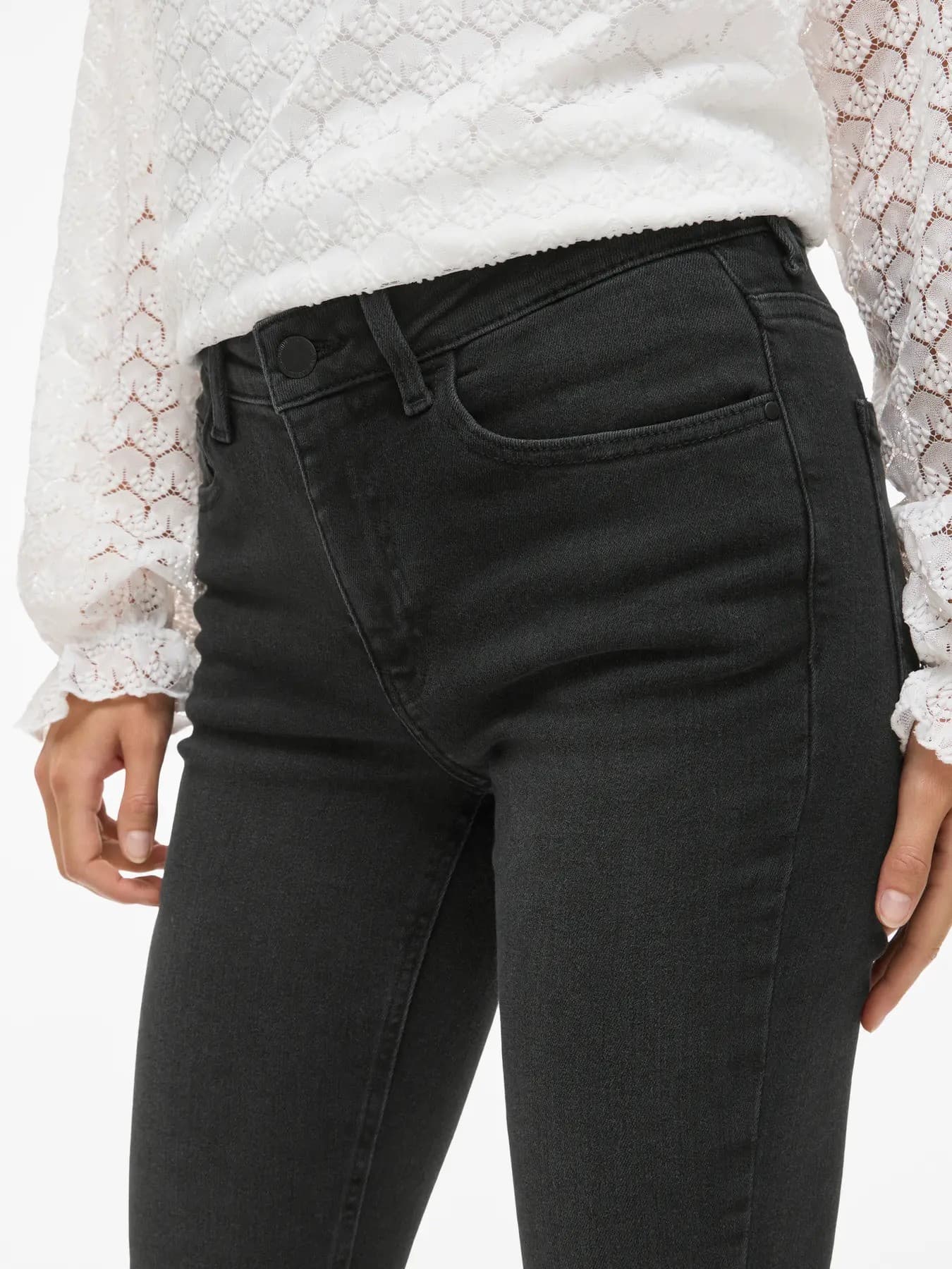 Vila Clothes Jeans Donna - Vila Clothes