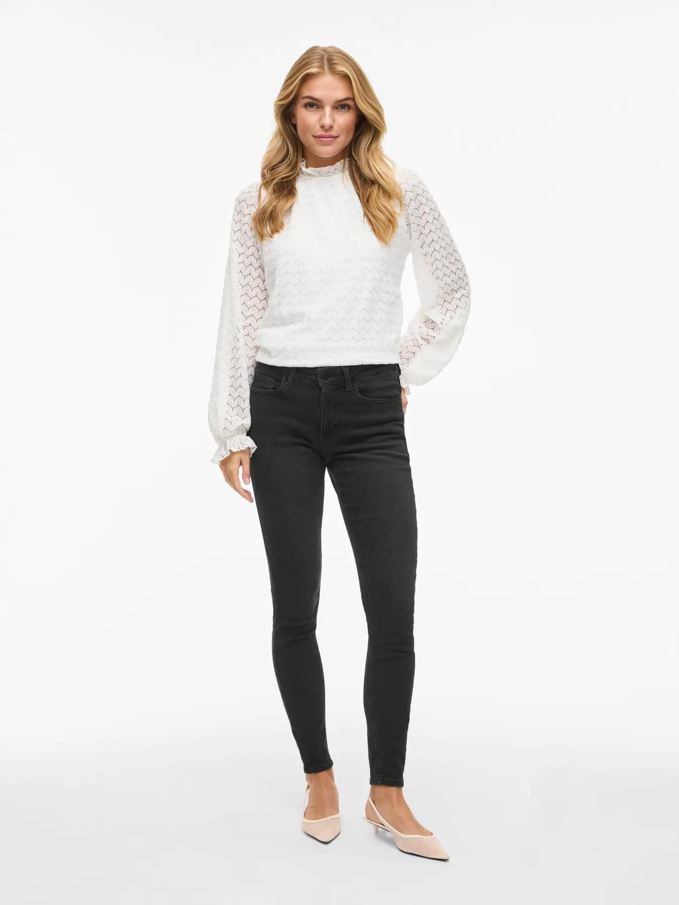 Vila Clothes Jeans Donna - Vila Clothes