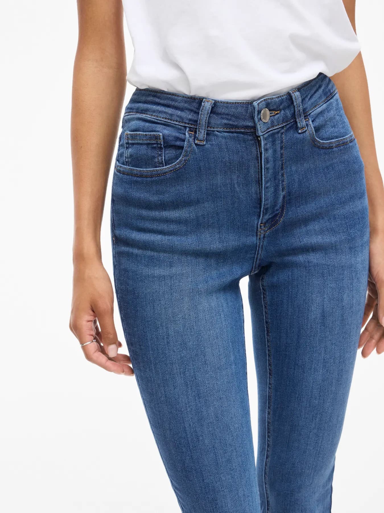 Vila Clothes Jeans Donna - Vila Clothes