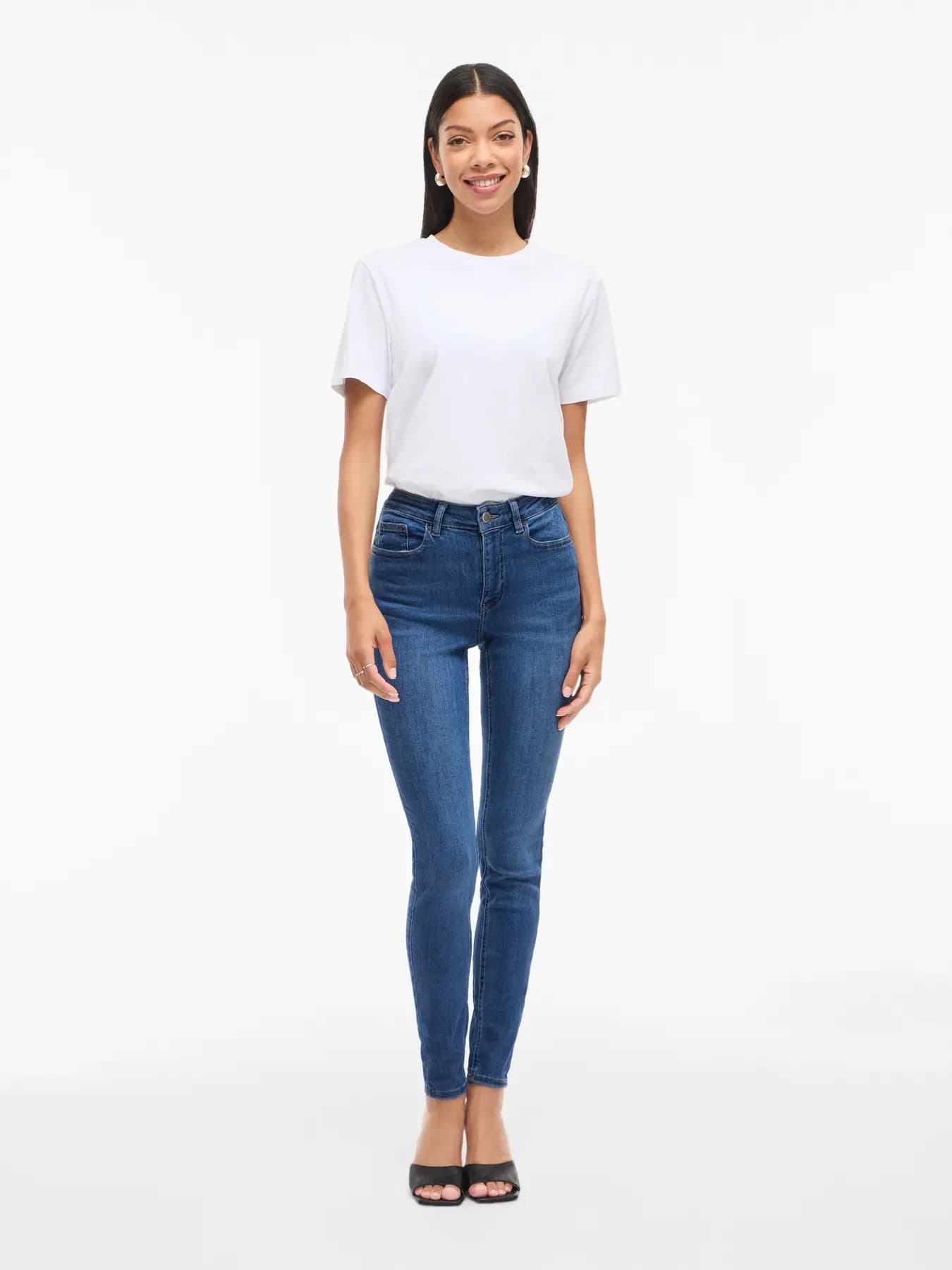 Vila Clothes Jeans Donna - Vila Clothes