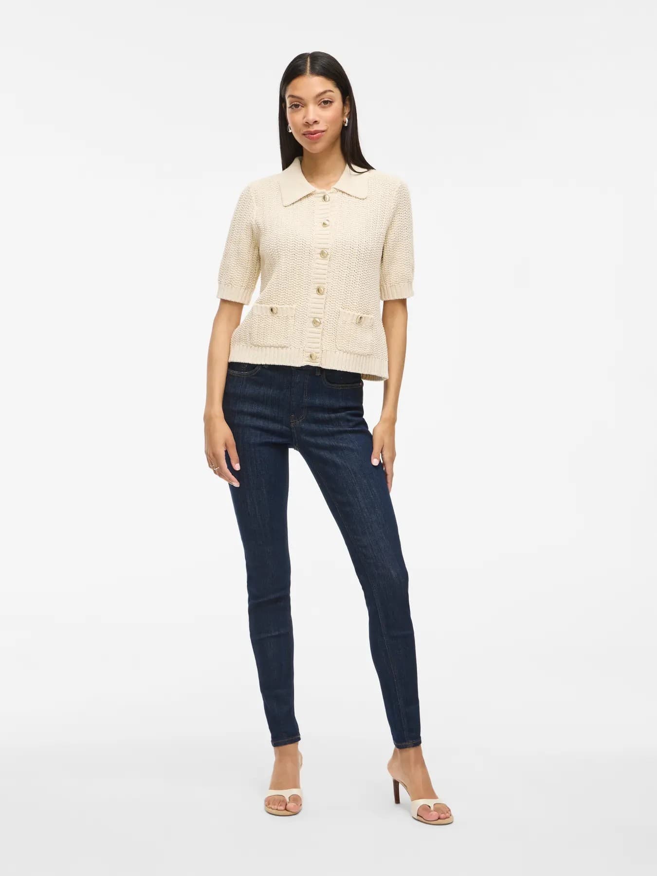 Vila Clothes Jeans Donna - Vila Clothes