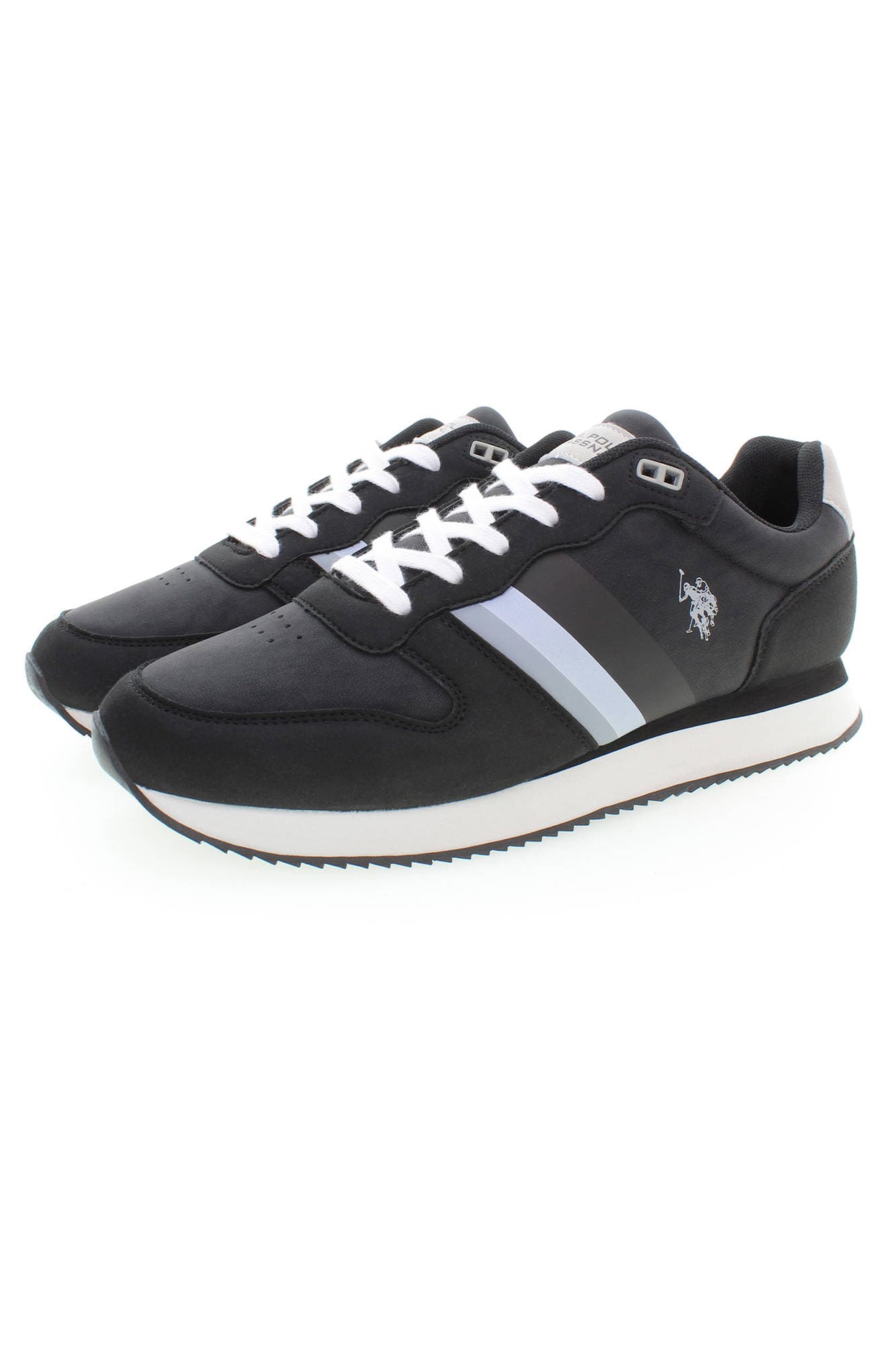 US POLO ASSN. МЪЖКИ ЧЕРНИ СПОРТНИ ОБУВКИ - U.S. POLO ASSN.