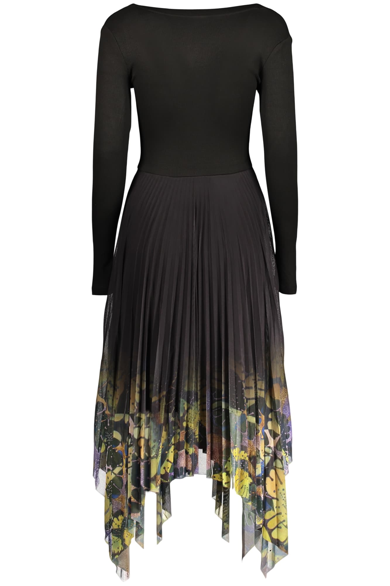 DESIGUAL ABITO LUNGO DONNA NERO - DESIGUAL