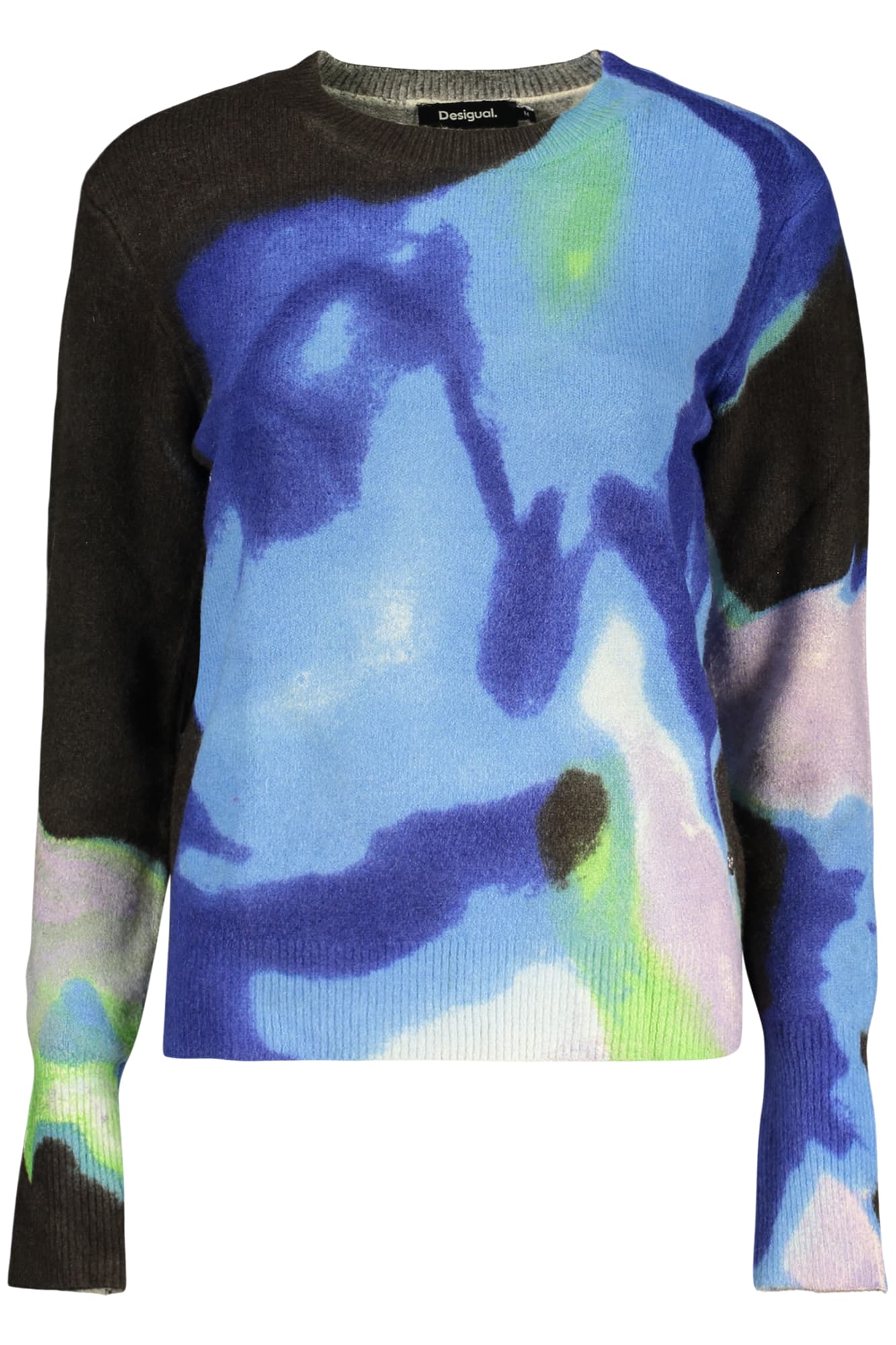 DESIGUAL MAGLIA DONNA BLU - DESIGUAL