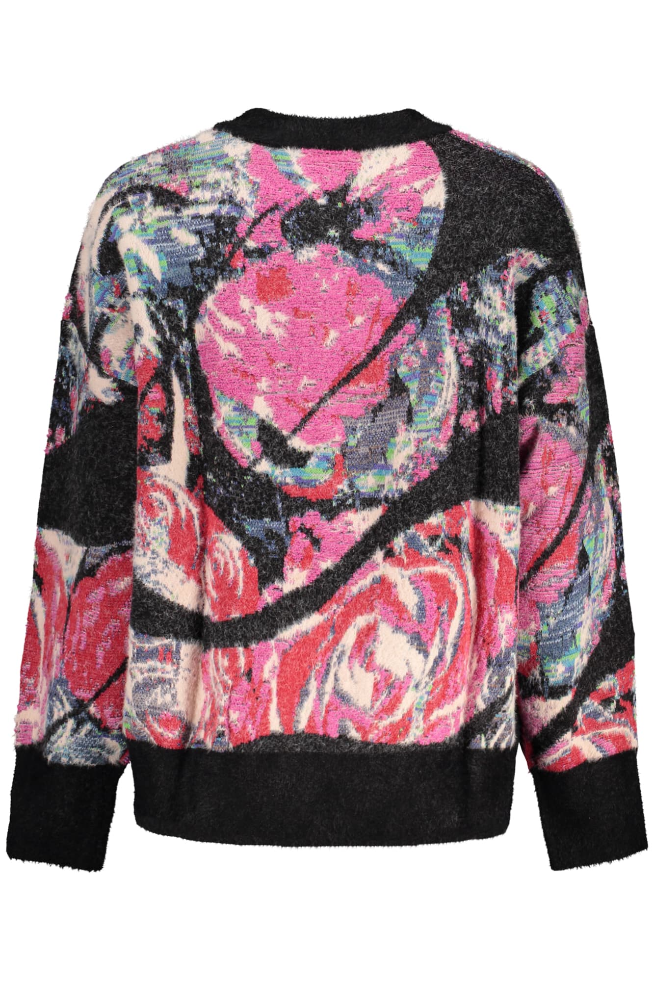DESIGUAL MAGLIA DONNA NERO - DESIGUAL