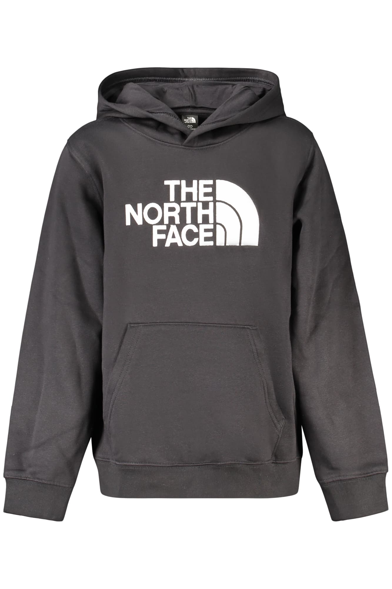THE NORTH FACE FELPA SENZA ZIP BAMBINO NERO - THE NORTH FACE