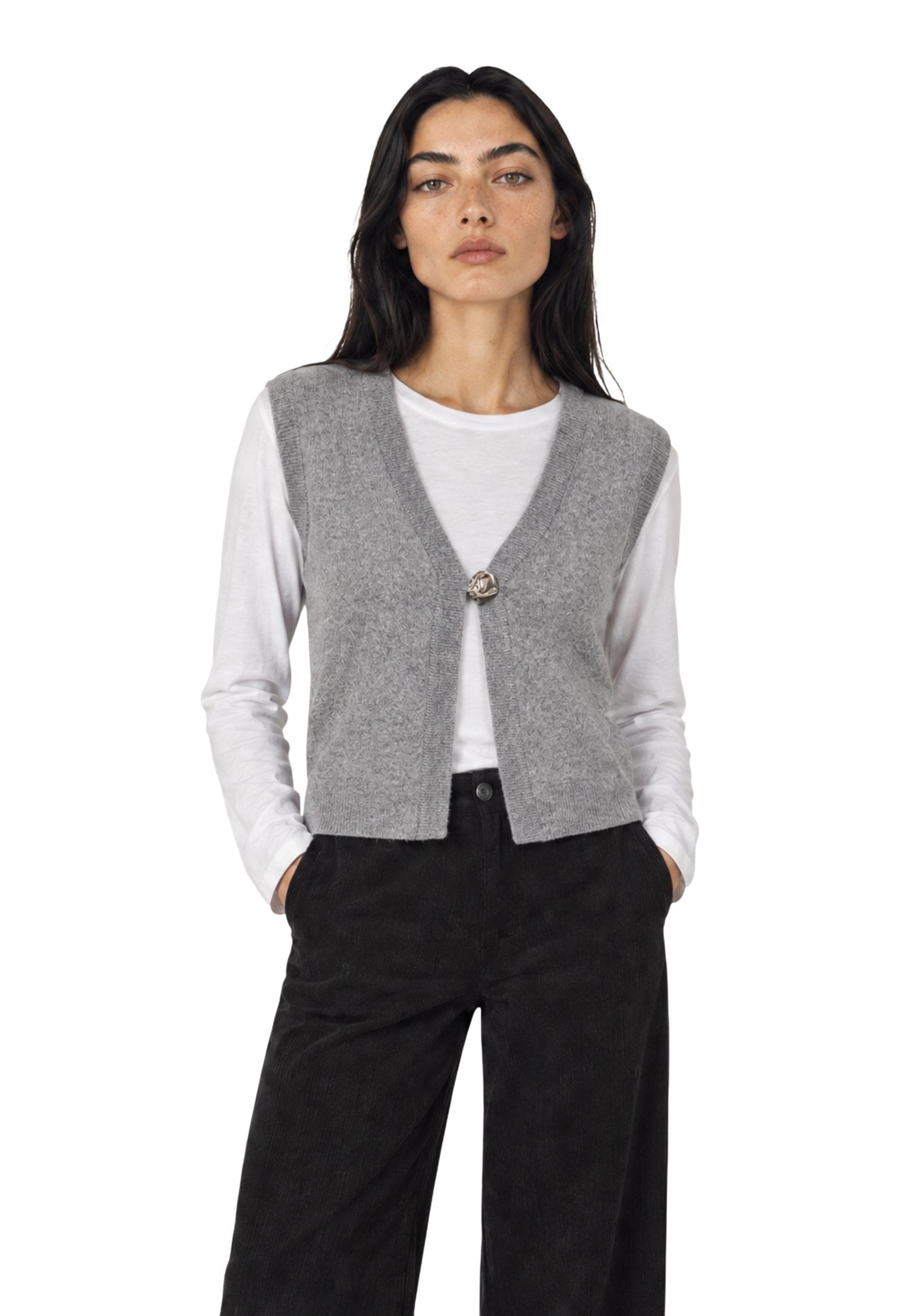Jacqueline De Yong Gilet Donna - Jacqueline De Yong