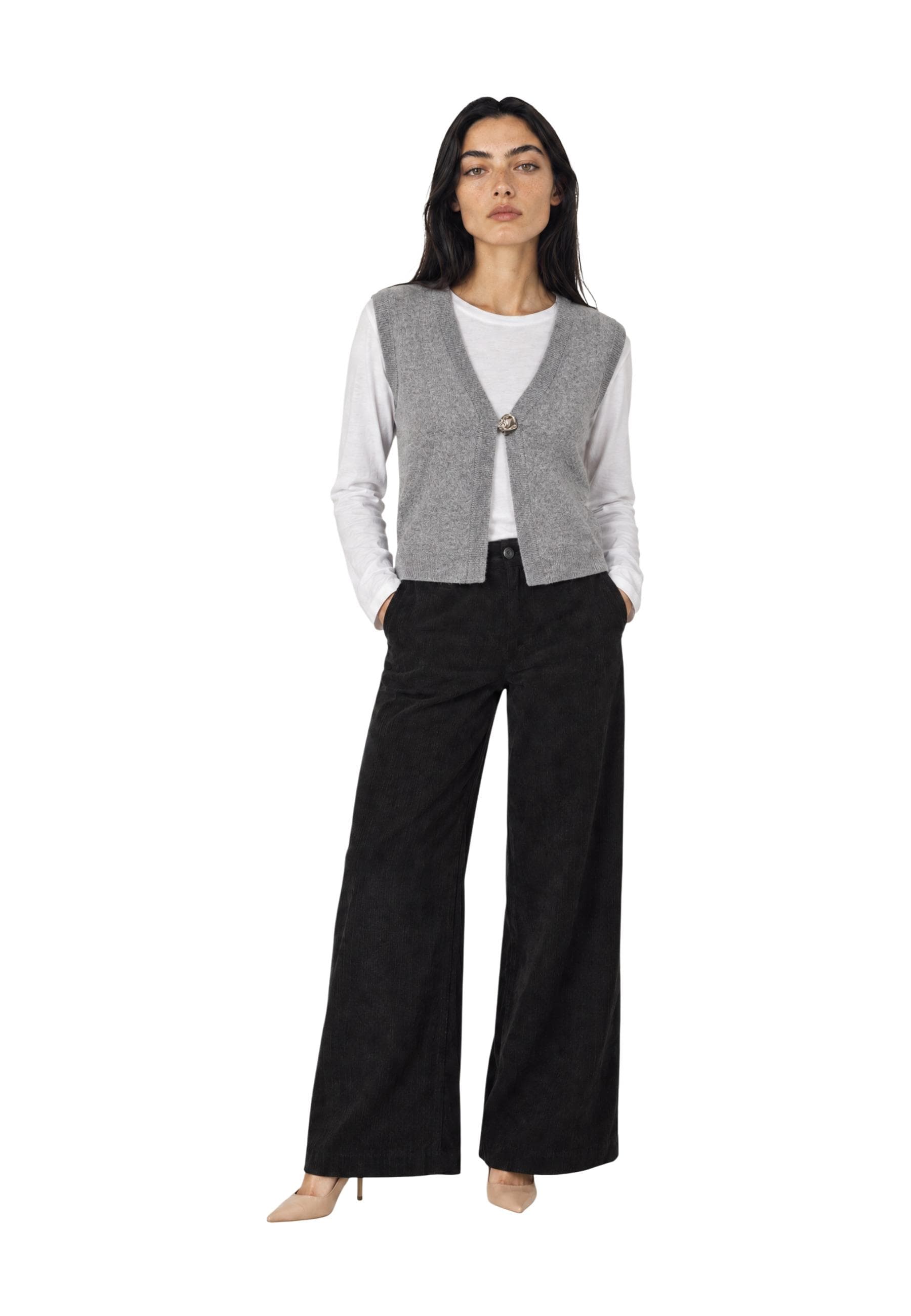 Jacqueline De Yong Gilet Donna - Jacqueline De Yong