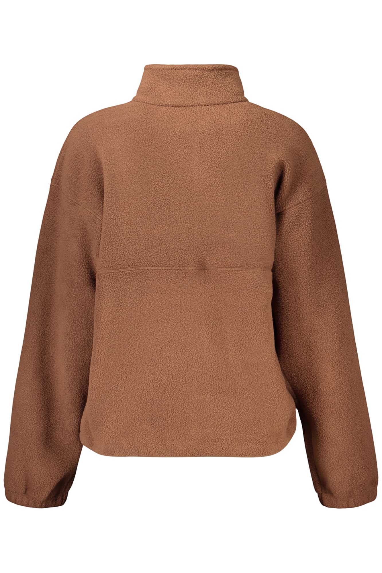COLUMBIA FELPA CON ZIP DONNA MARRONE - COLUMBIA