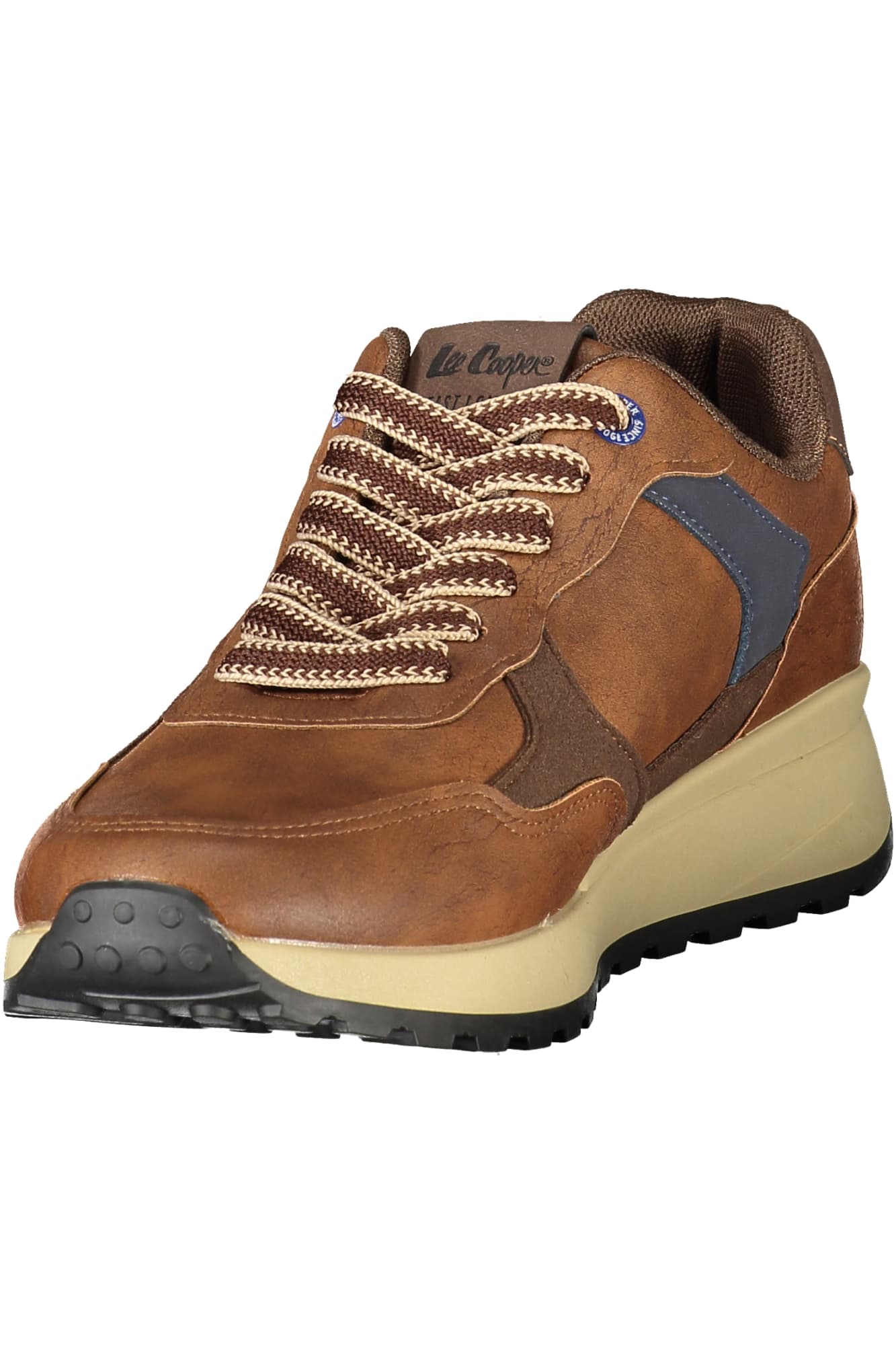 МЪЖКИ КАФЯВИ СПОРТНИ ОБУВКИ LEE COOPER - LEE COOPER