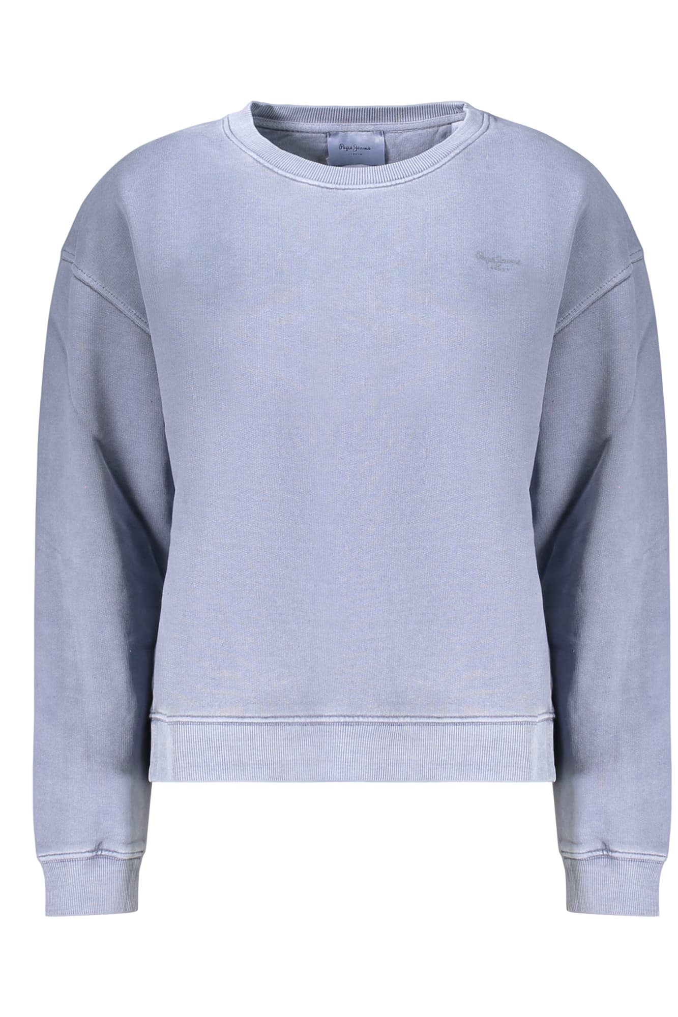 PEPE JEANS FELPA SENZA ZIP DONNA BLU - PEPE JEANS