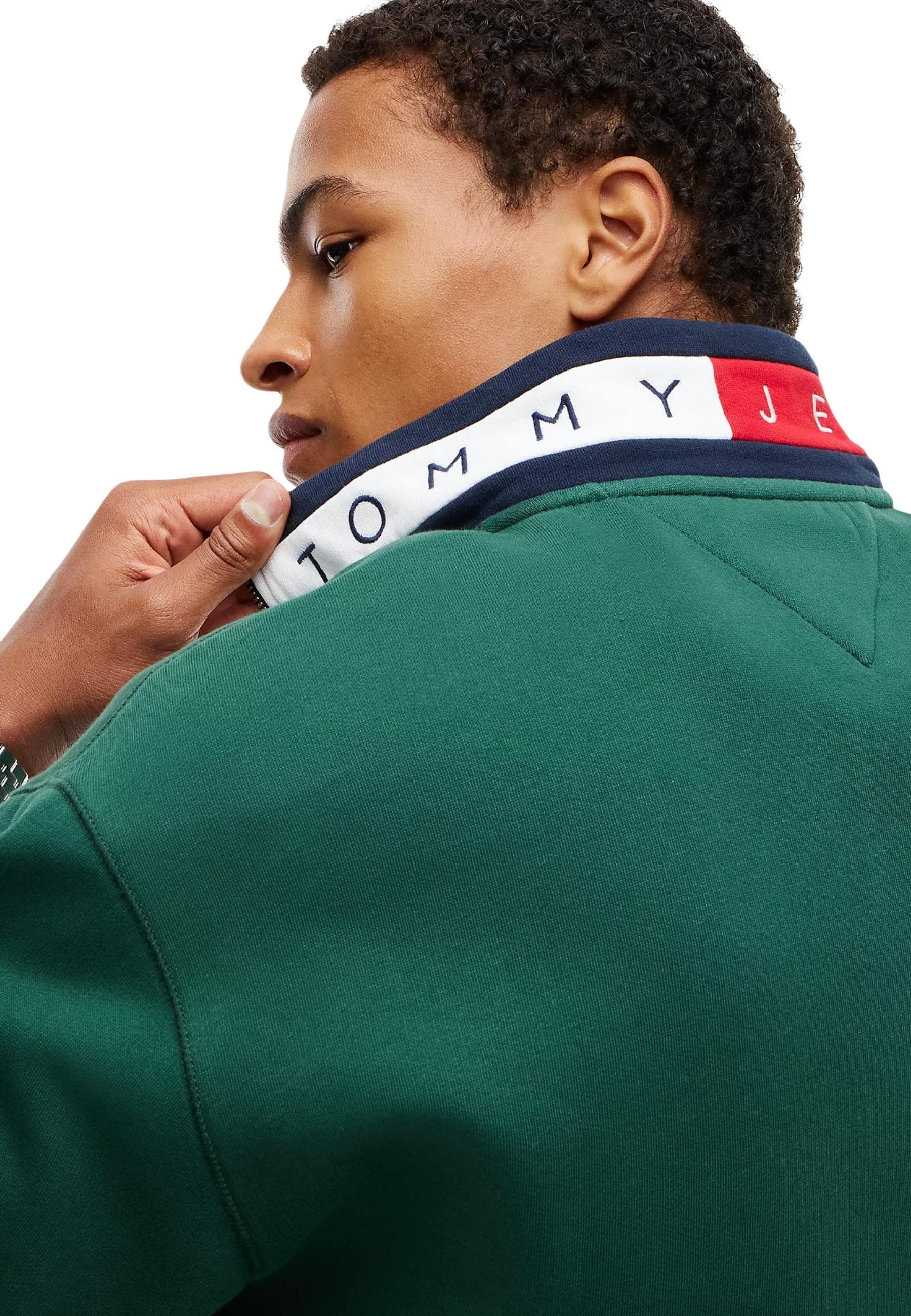 Tommy Hilfiger Jeans Felpa Uomo - Tommy Hilfiger Jeans