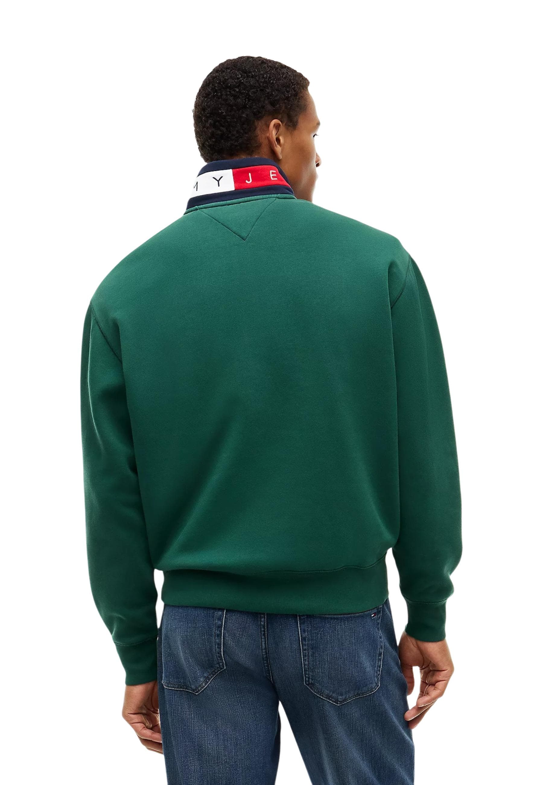 Tommy Hilfiger Jeans Felpa Uomo - Tommy Hilfiger Jeans