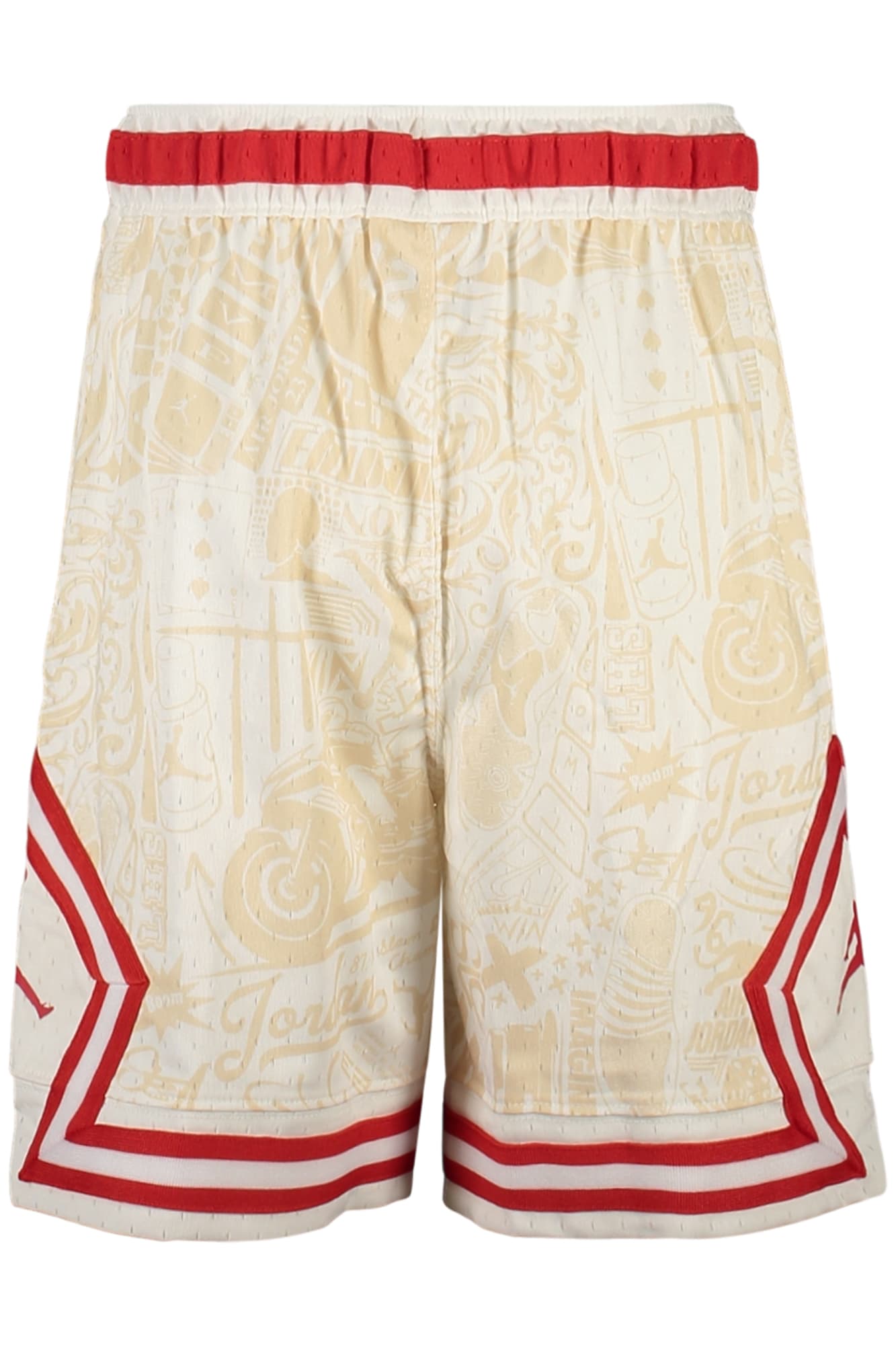 JORDAN PANTALONE SHORT BAMBINO BIANCO - JORDAN