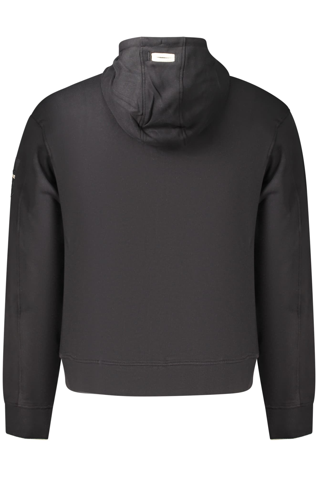BLAUER FELPA CON ZIP UOMO NERO - BLAUER APPAREL