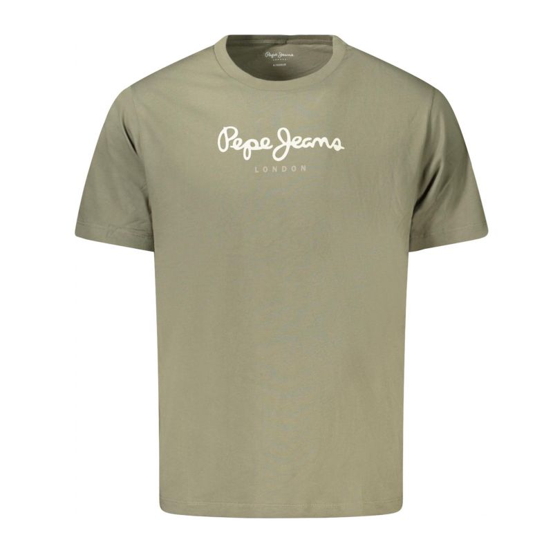 Мъжка тениска с къс ръкав зелено PEPE JEANS PM508208EGGON_VE726